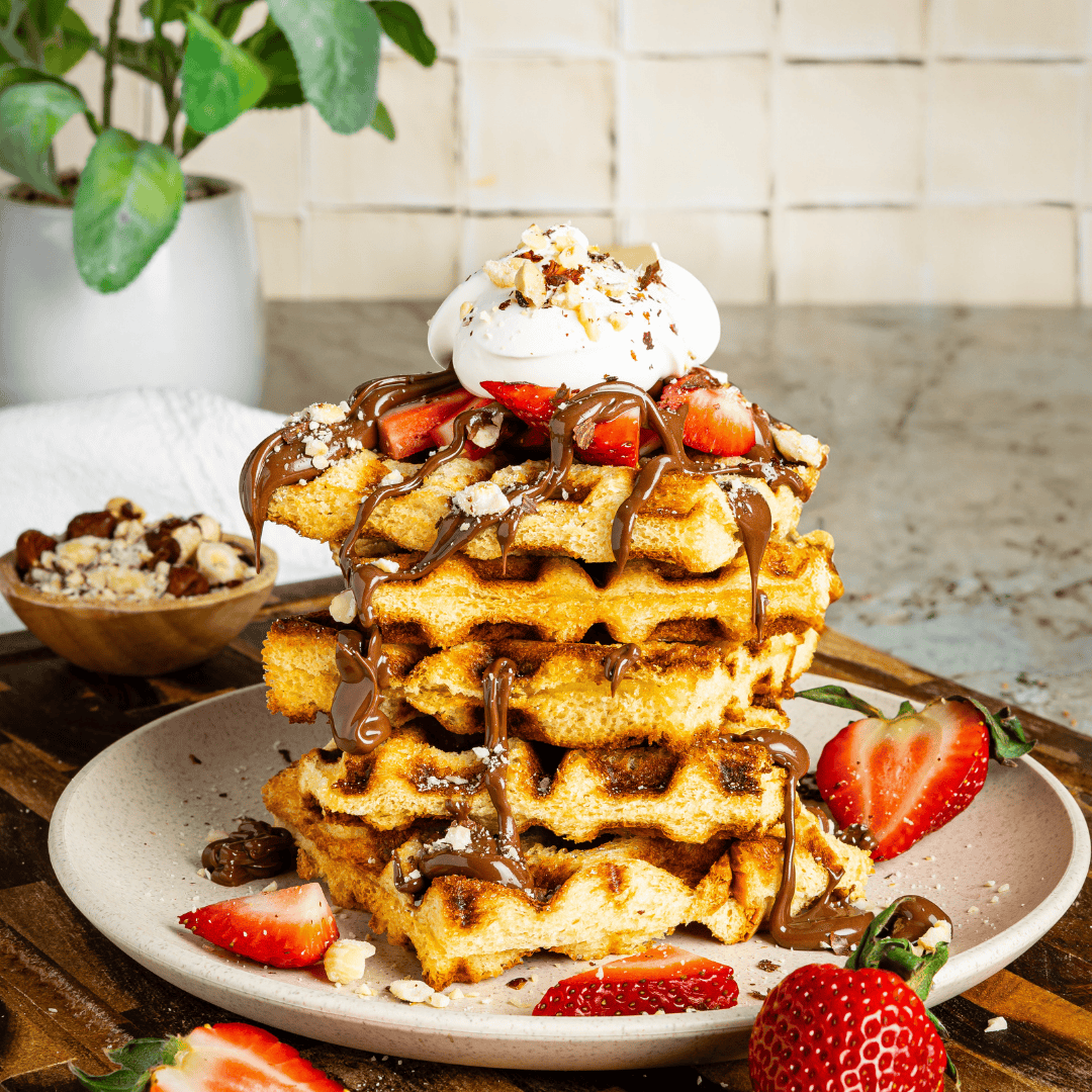 Chocolate waffles