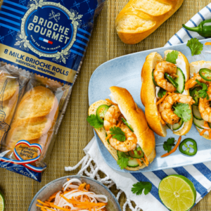 Spicy Baked Shrimp Banh Mi