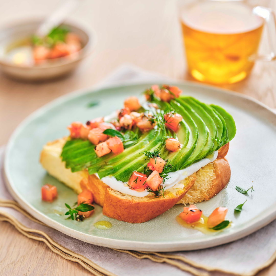 Brioche avocado toast