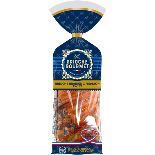 Brioche Braided Cinnamon Twist