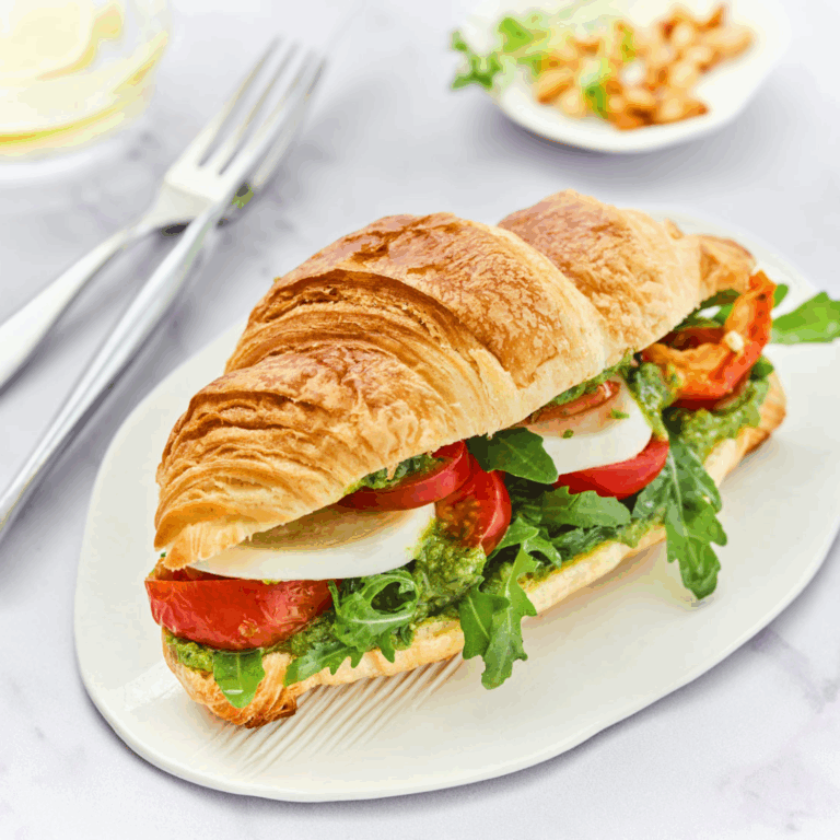 Savory Vegan Croissant