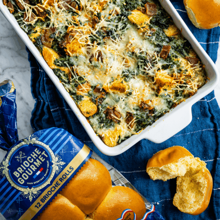 Eggs Florentine Breakfast Casserole