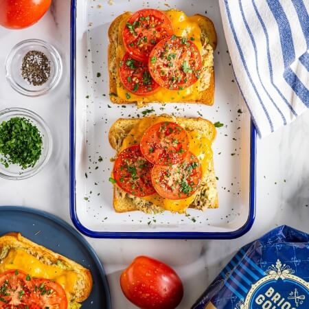 Open-Faced Avocado Tuna Melt
