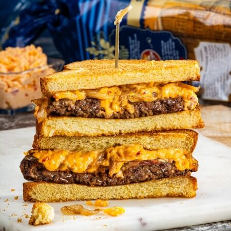 Pimento Cheese Patty Melt