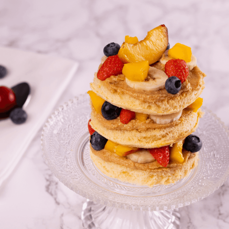 Plant-Based Brioche Shortcake With Fresh Fruits