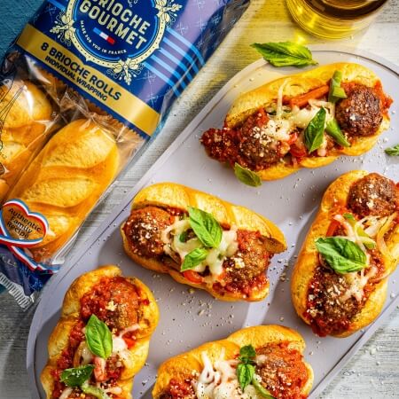 Brioche Meatball Subs