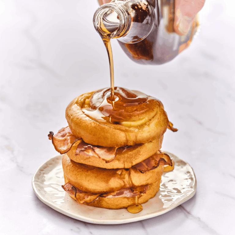 Bacon Brioche Swirl Tower