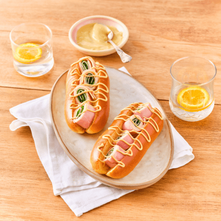 Sándwiches enrollados Brioche Lunchbox