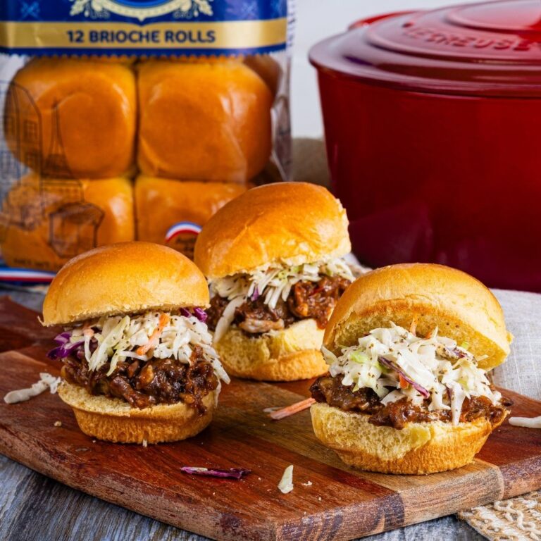 Braised BBQ Short Rib Sliders