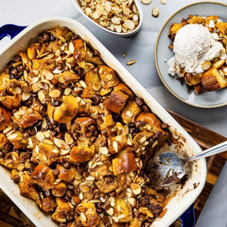 Chocolate Orange Bread Pudding