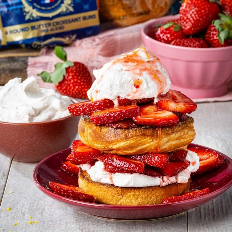 Strawberry Shortcake Stacks